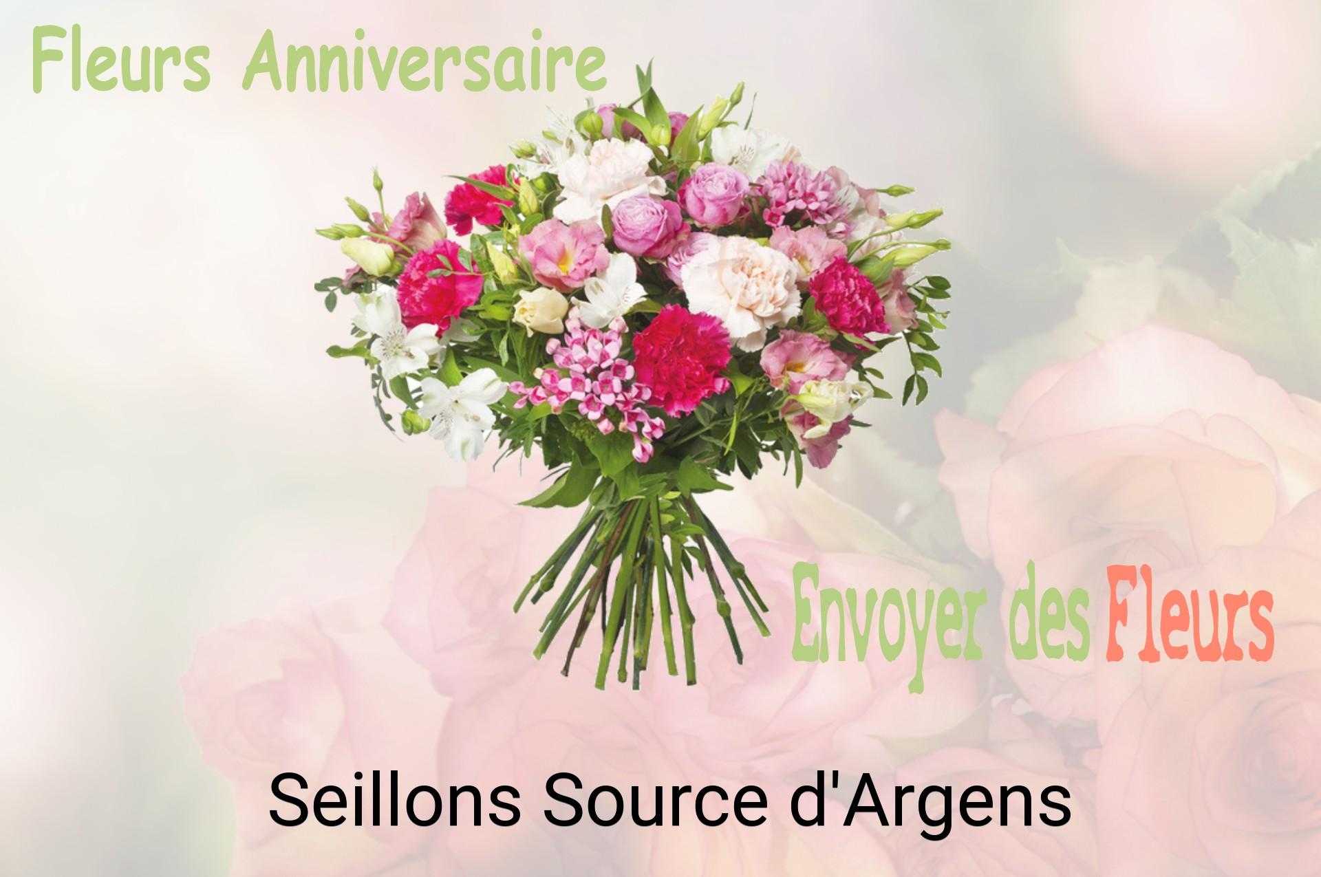 Bouquet de fleurs d’anniversaire livré à Seillons-Source-d'Argens